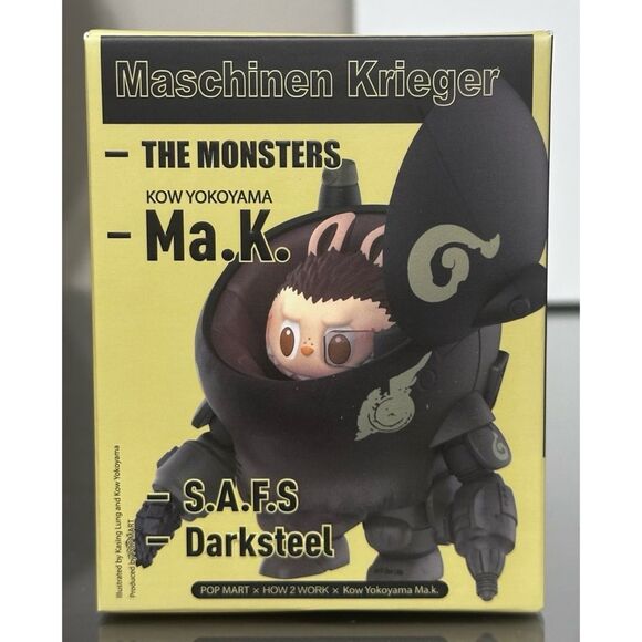 THE MONSTERS x Kow Yokoyama Ma.k. Series, S.A.F.S. X LABUBU SAND WAVE UNOPENED - Picture 3 of 10